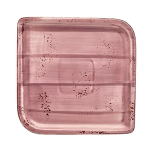 Pink Harmony négyzetalakú tányér 27 x 27 cm
