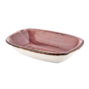 Pink Harmony szögletes tál 16 x 11 cm