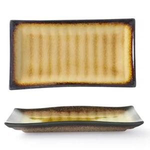 Topaz szögletes tányér 27 x 15 cm