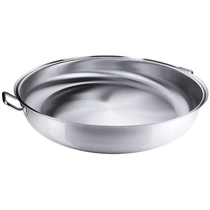 Kétfülű serpenyő rozsdamentes acélból - 80 cm - 36 L