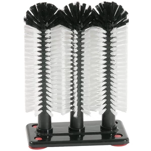 Pohármosó kefe 24 -24 -24 cm négy darab gumitalppal