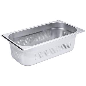 GN 1/3-es edény körbe perforált 100 mm mély, 3,5 L, 325 x 175 x 100 mm