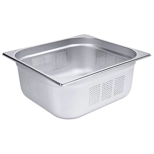 GN 2/3-es edény, perforált 150 mm mély, 13 L, 355 x 325 x 150 mm
