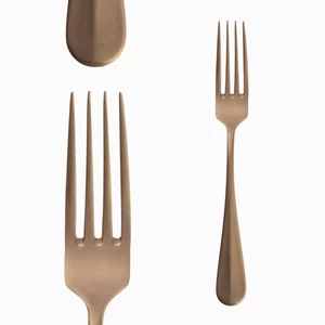 Baguette Vintage Gold evővilla