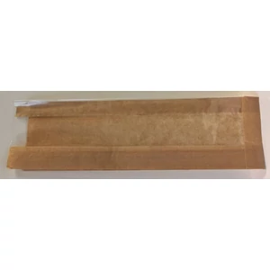 Barna ablakos papírtasak 350 x 100 mm