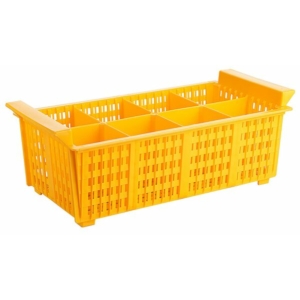 EBL mosogatókosár 250-300 db evőeszköznek * sárga *
