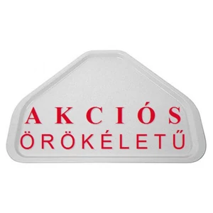 GF önkiszolgáló trapéz tálca üvegszál erősítőssel 48 x 34 cm * szürke *