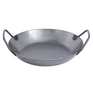 Kovácsolt kékacélból készült paella serpenyő 24 cm