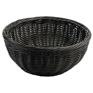 Kenyérkosár - 4783-as széria - 25 cm fekete - MOSHATÓ