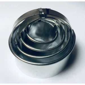 Pogácsa szaggató készlet 4 db-os