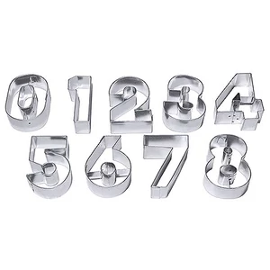Sütikiszúró 637-es széria, 9 darabos számformák