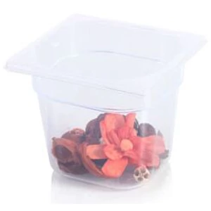 E. Pinto system GN 1/6, 150 mm mély, 2,3 L, 176 x 162 x 150 mm