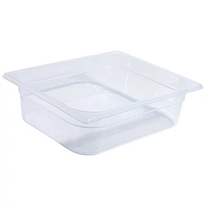GN 1/2-es edény polipropilénből 100 mm mély, 6 L