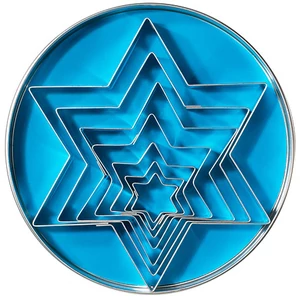 Sütikiszúró 632-es széria, 7 darabos csillagformák