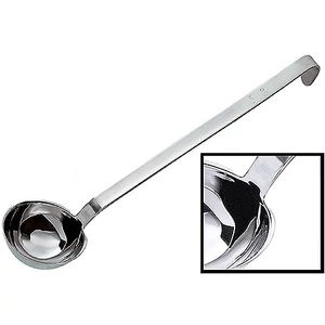 Merőkanál 0,25 L - 80-as széria - nyelén mérték jellel