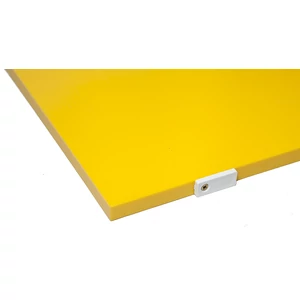 Vágólap * sárga * 60 x 40 x 1,5 cm * ütköző fülekkel