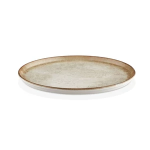 Smooth vegan terítéktányér 25 cm, sárga
