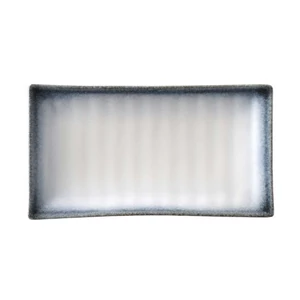 Silk szögletes tányér 27 x 15 cm