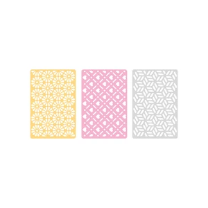 DELÍCIA Díszítő sablonok tekercsekhez, 3 db