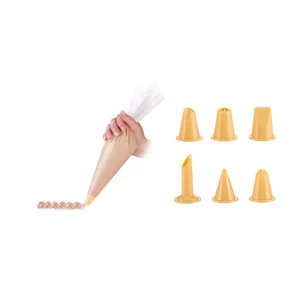 DELÍCIAhabzsák 30cm,10db,+6db díszítőfej