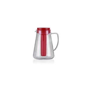 TEO kancsó+hűtő rész/szűrő 2.5l, piros