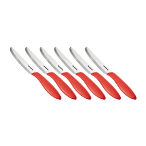 PRESTO evőkés, 12 cm, 6 db, piros