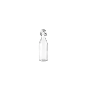 DELLA CASA csatos üvegpalack,szögl.500ml