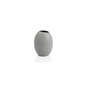 FANCY HOME Stones váza 17 cm, szürke