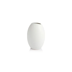 FANCY HOME Stones váza 23 cm, fehér