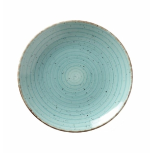 Türkiz desszert tányér 21 cm