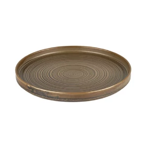 Helix Kaldi vegan lapostányér, relieffel 23 cm