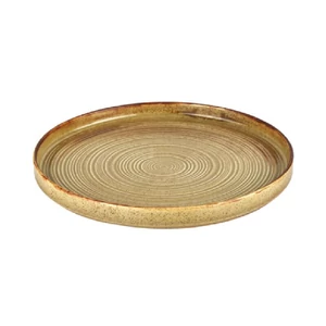 Helix Dűne vegan lapostányér, relieffel 23 cm