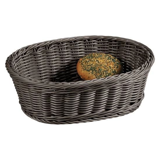 Kenyérkosár - KESPER - 29,5 x 23 x 9,5 cm - szürke - MOSHATÓ