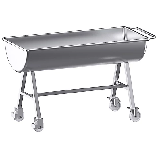 Ipari szállítókonténer 150 L, 4 kerékkel