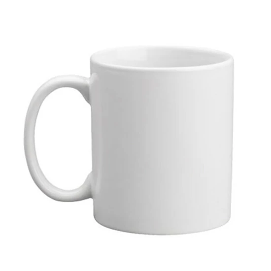 Bögre, fehér porcelán, 310 ml
