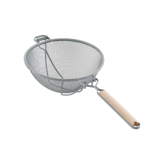 ChefLine nagykonyhai dupla hálós erősített szűrő 26 cm