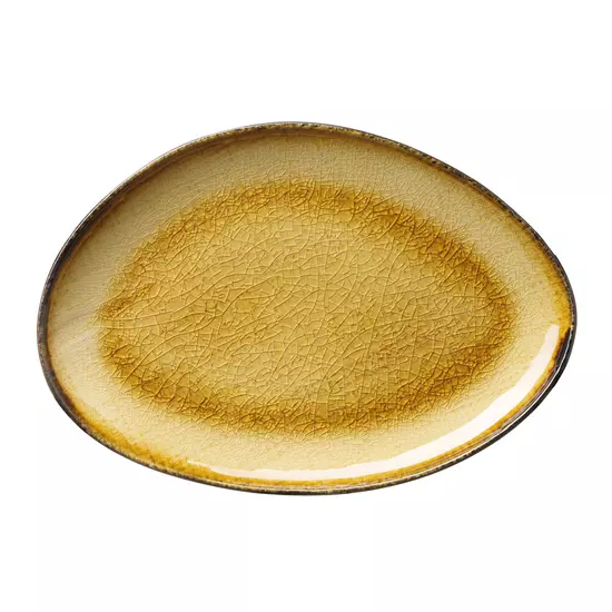 Topaz organic shaped plate, 270x190mm