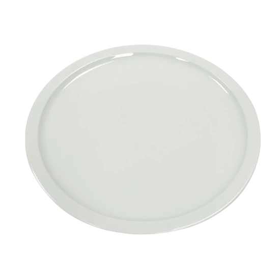 Milan porcelán pizzatányér, peremes, 31 cm