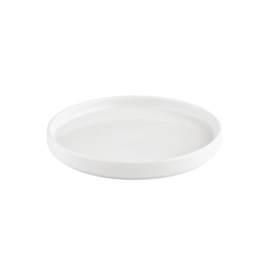 Helix fehérszínű vegan couvert tányér 16 cm