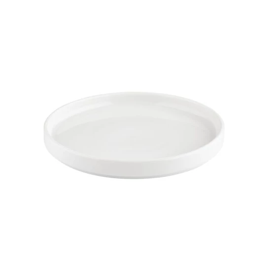 Helix fehérszínű vegan desszerttányér 19 cm