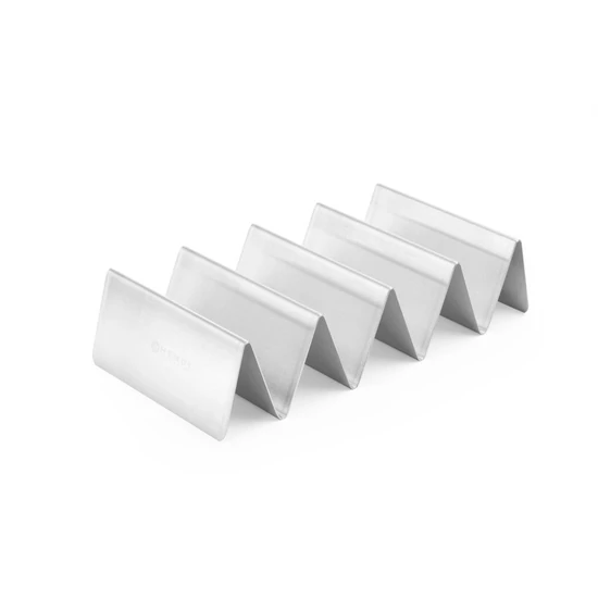 Taco állvány, HENDI, 4 rés, 225x115x(H)50mm