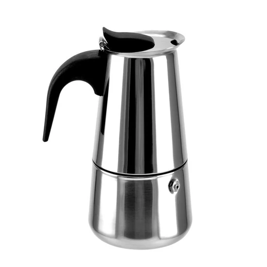 Rozsdamentes kávéfőző 4 személyes