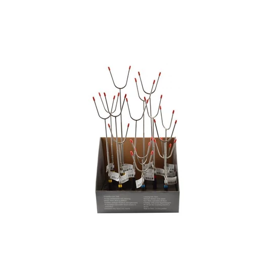 Grillnyárs - szalonnasütő nyárs összecsukható teleszkópos