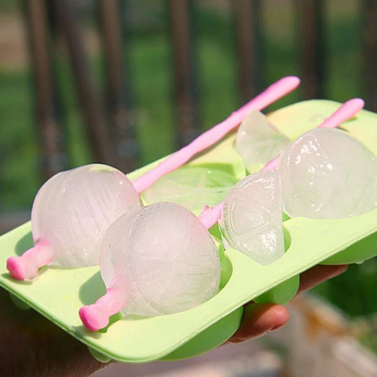 Jégnarancs / jégkocka készítő szett szilikon