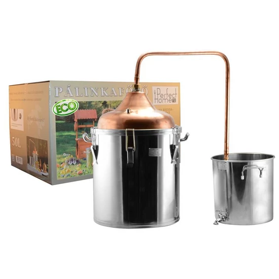 Pálinkafőző 50 literes réz inox eco