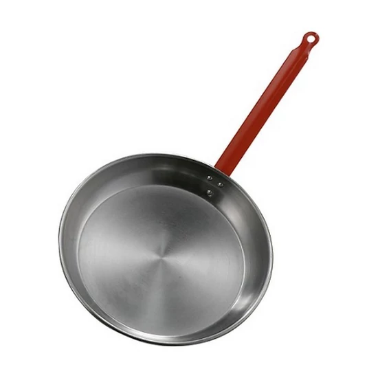 Paella nyeles tál polírozott 24 cm