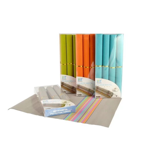 Étkezési alátét szett 4 darabos tarka