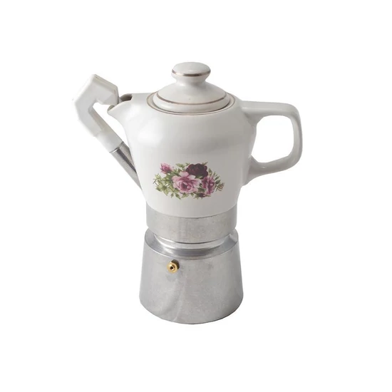Szarvasi 'fatima' kávéfőző 2-4 személyes, porcelán