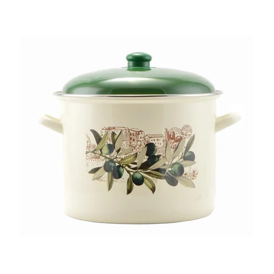 Oliva zománcozott fazék 24 cm+fedő