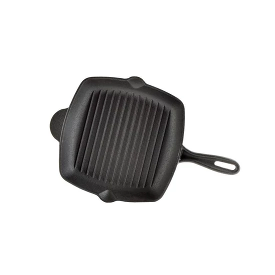 Öntöttvas grillserpenyő csőrös (kezelt)